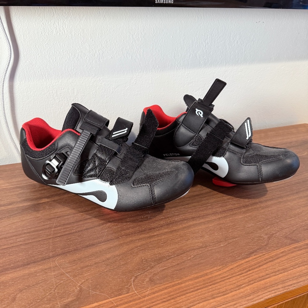 Peloton Men’s Cycling Shoes Size 46 – Like New, Worn Once – w/ Delta Cleats
